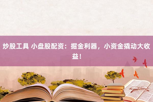 炒股工具 小盘股配资：掘金利器，小资金撬动大收益！